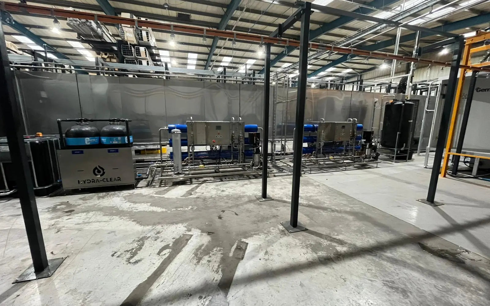 Hydraconomy reverse osmosis systems serving aluminium coating line