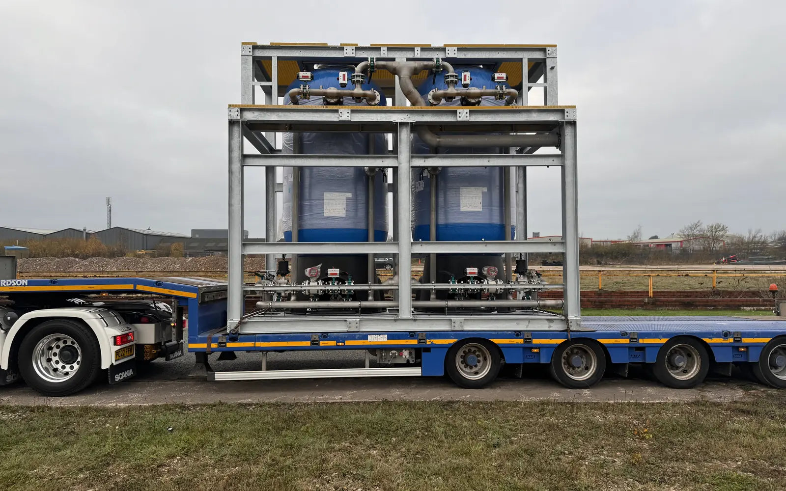180 m³/h HydraFIL filtration system prepared for delivery