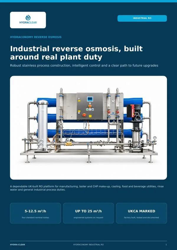 HydraCONOMY Industrial cover