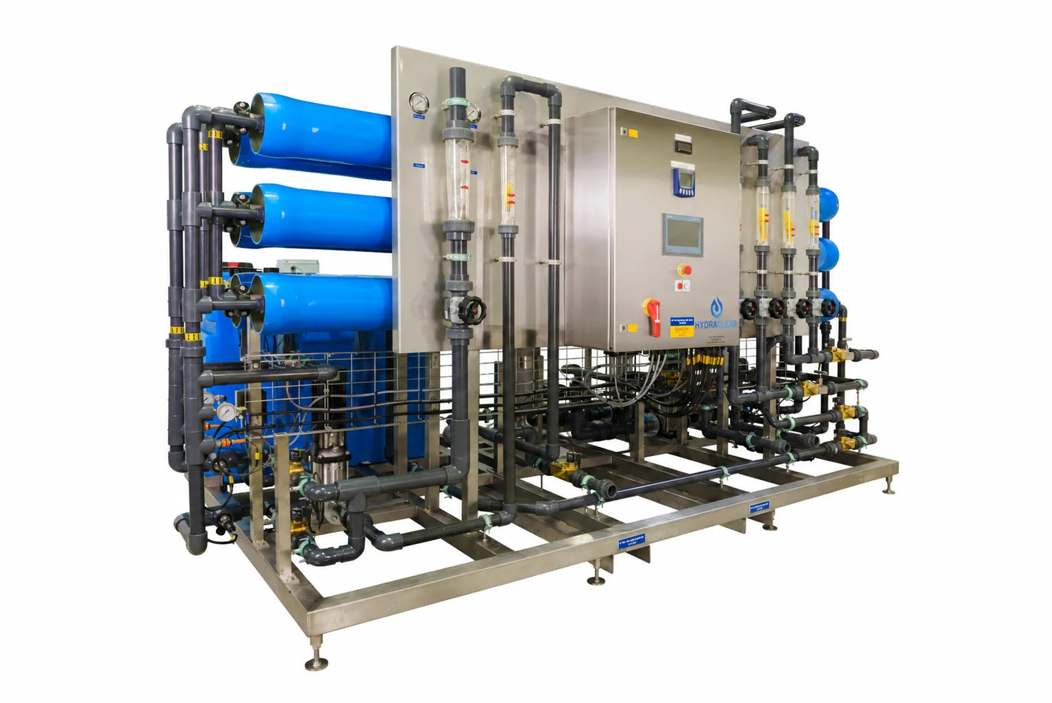 Twin stream HydraCIP with integrated membrane care