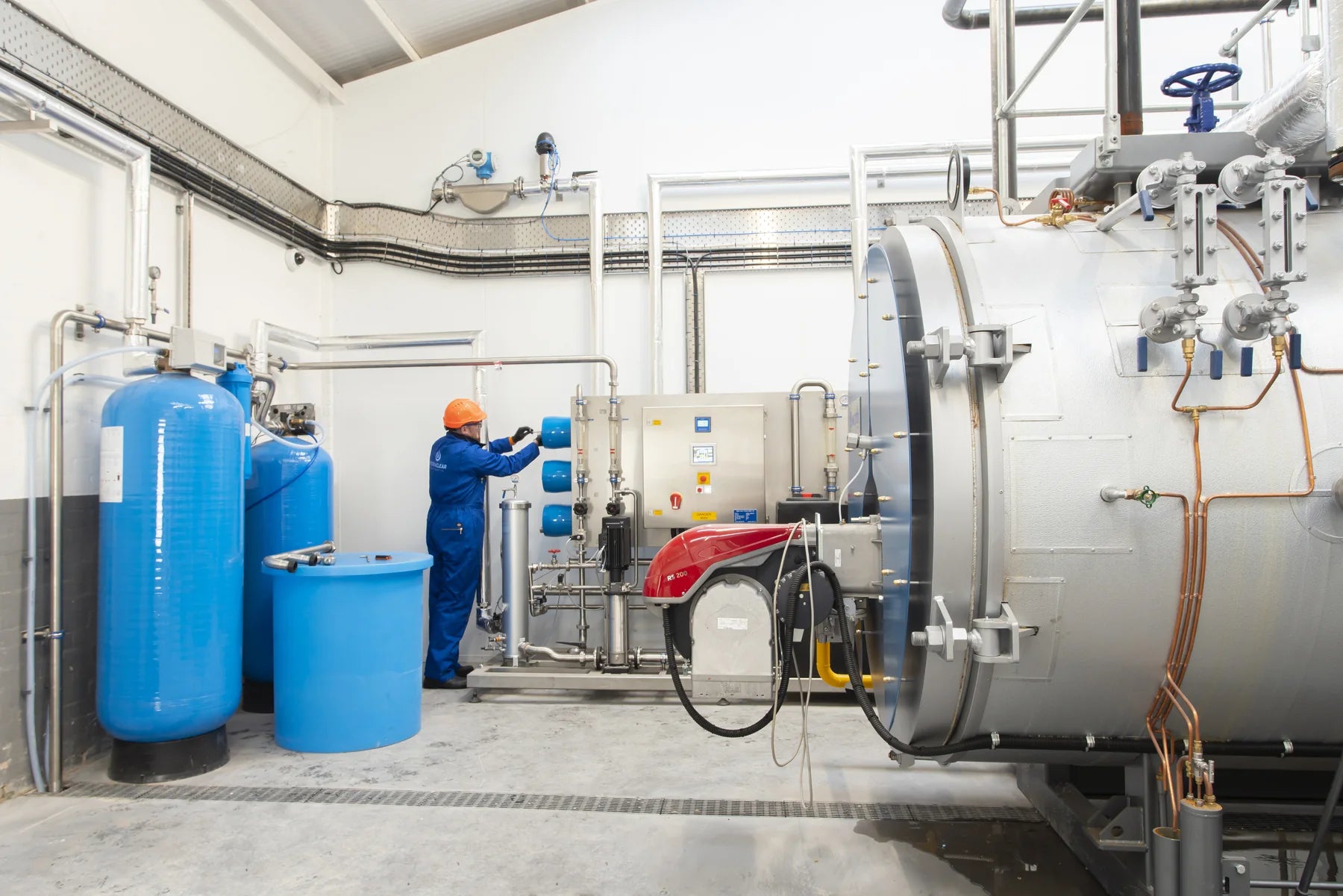 HydraCIP installed as part of a complete process water system