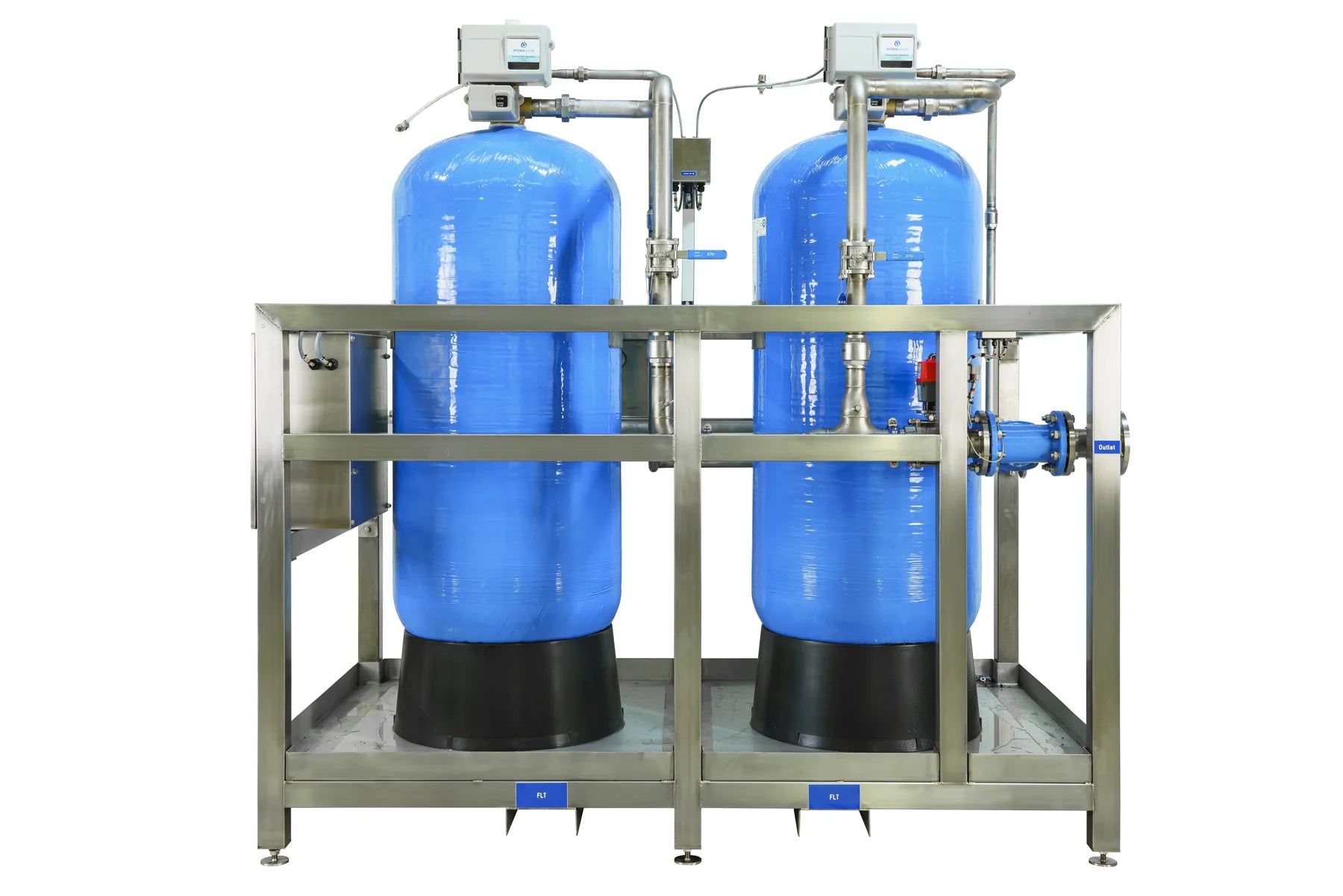 Duplex packaged media treatment system