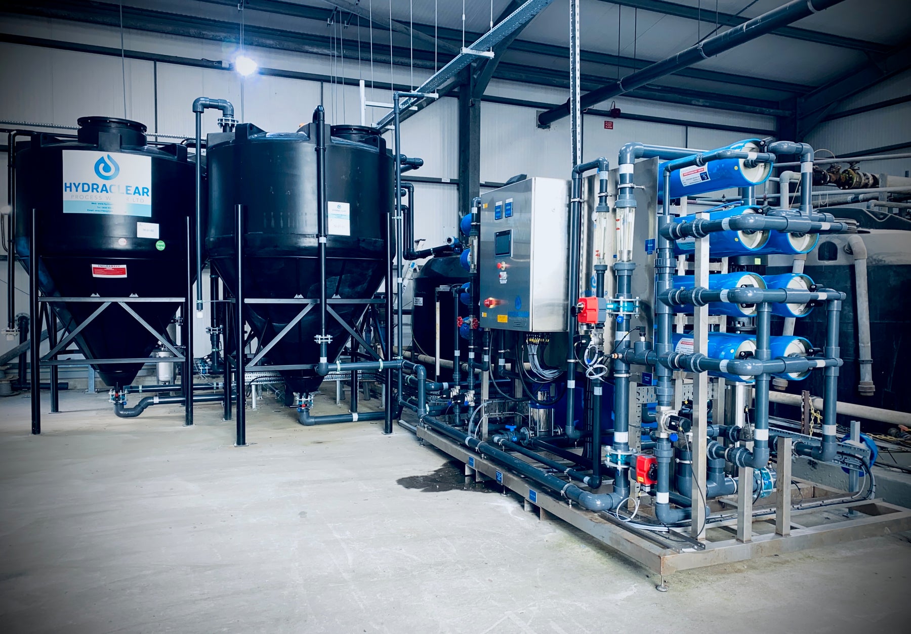 Hydra-Clear process water installation