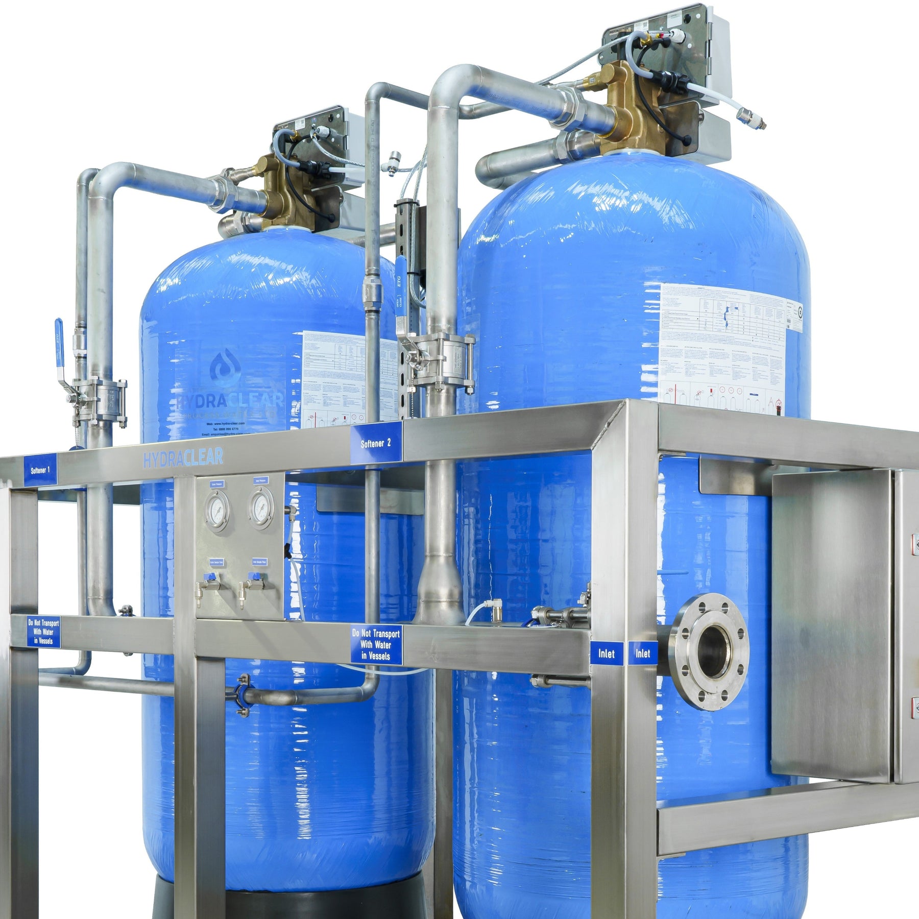 HydraSOFT process water treatment system designed and manufactured by Hydra-Clear