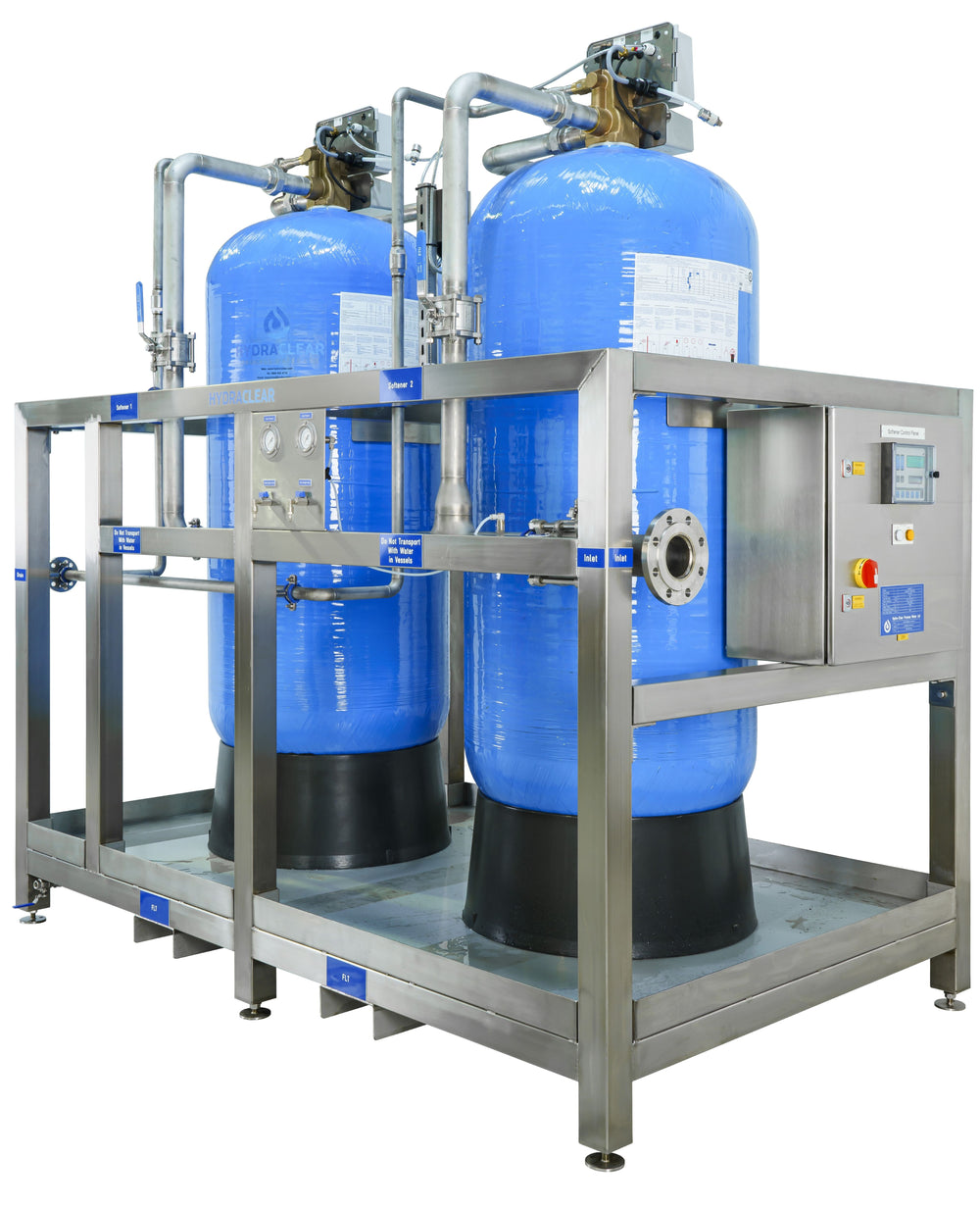 HydraSOFT water treatment equipment designed and manufactured by Hydra-Clear