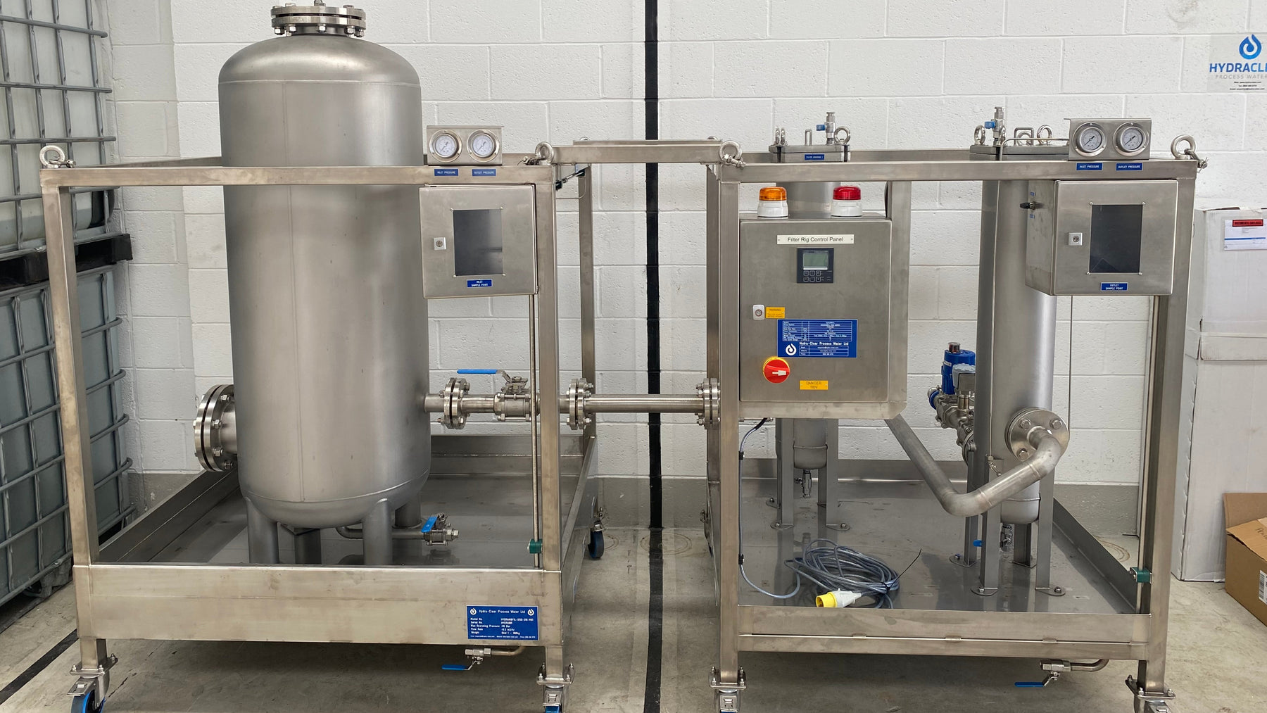 High integrity mobile point of use treatment system