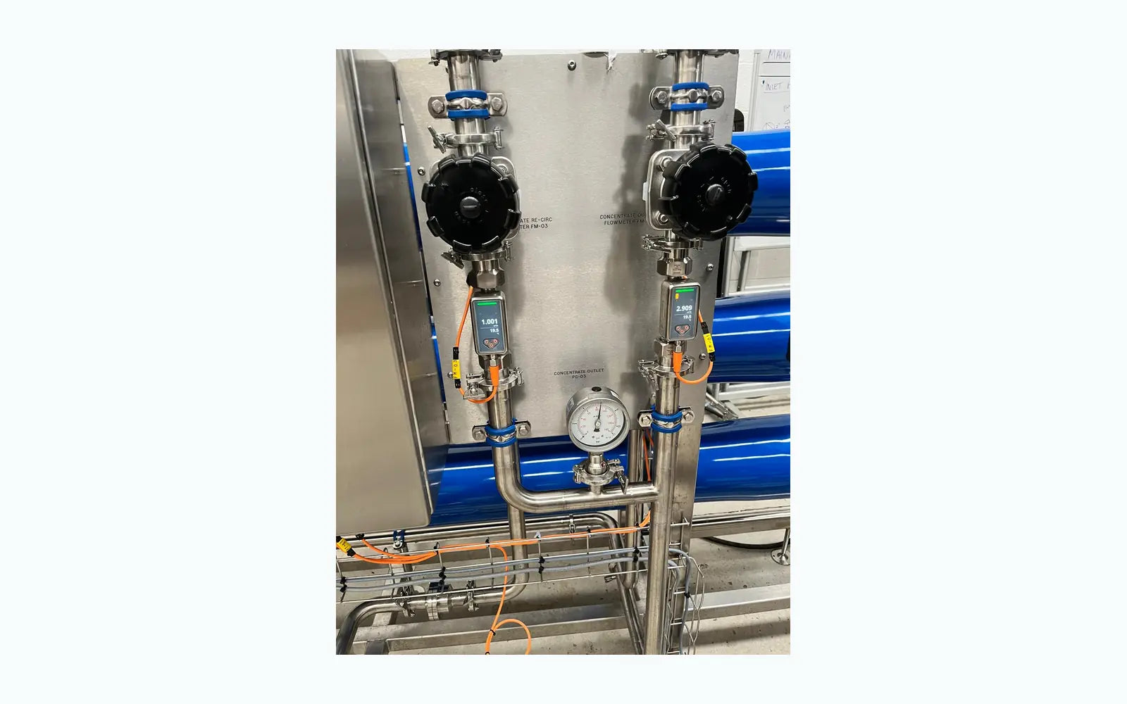 High grade RO during factory testing