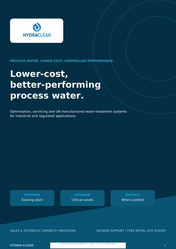Hydra-Clear Process Water Capability cover